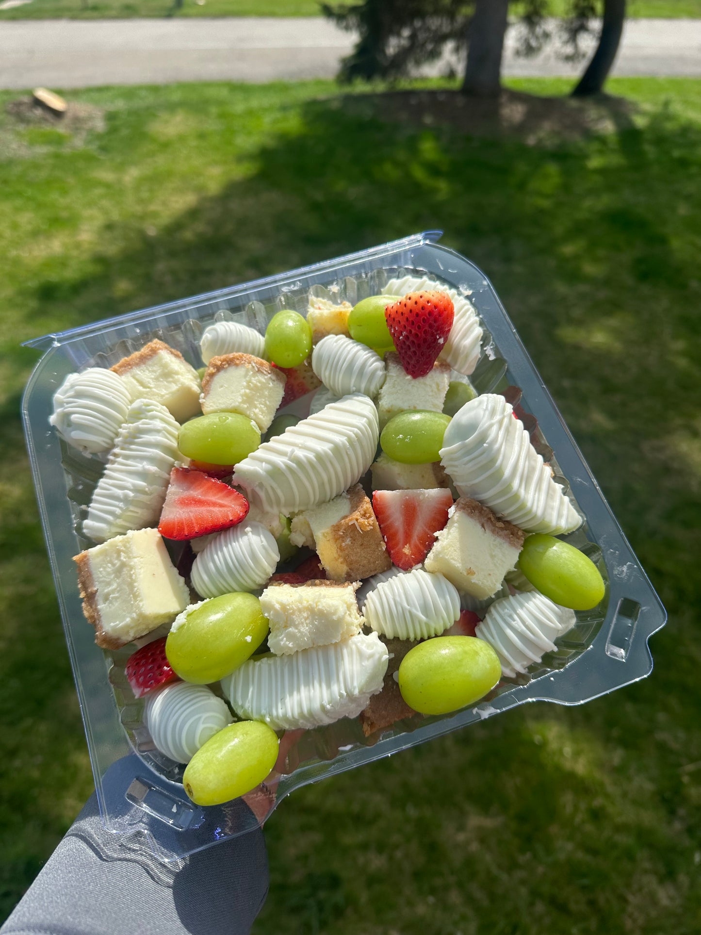 Large Cheesecake Salad