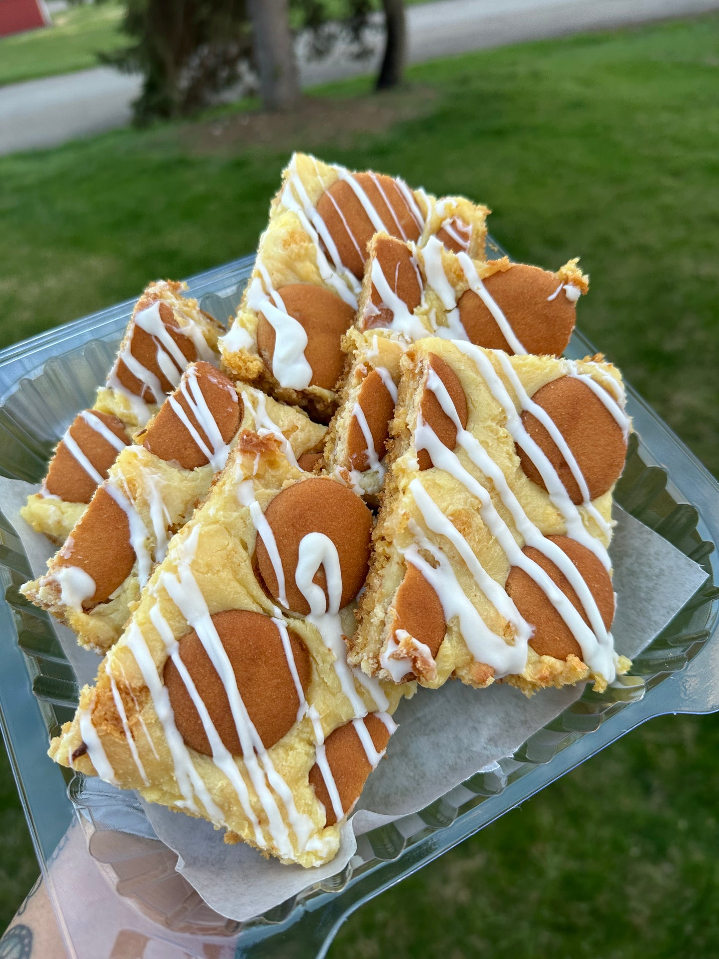 Banana Pudding Cheesecake Brownies