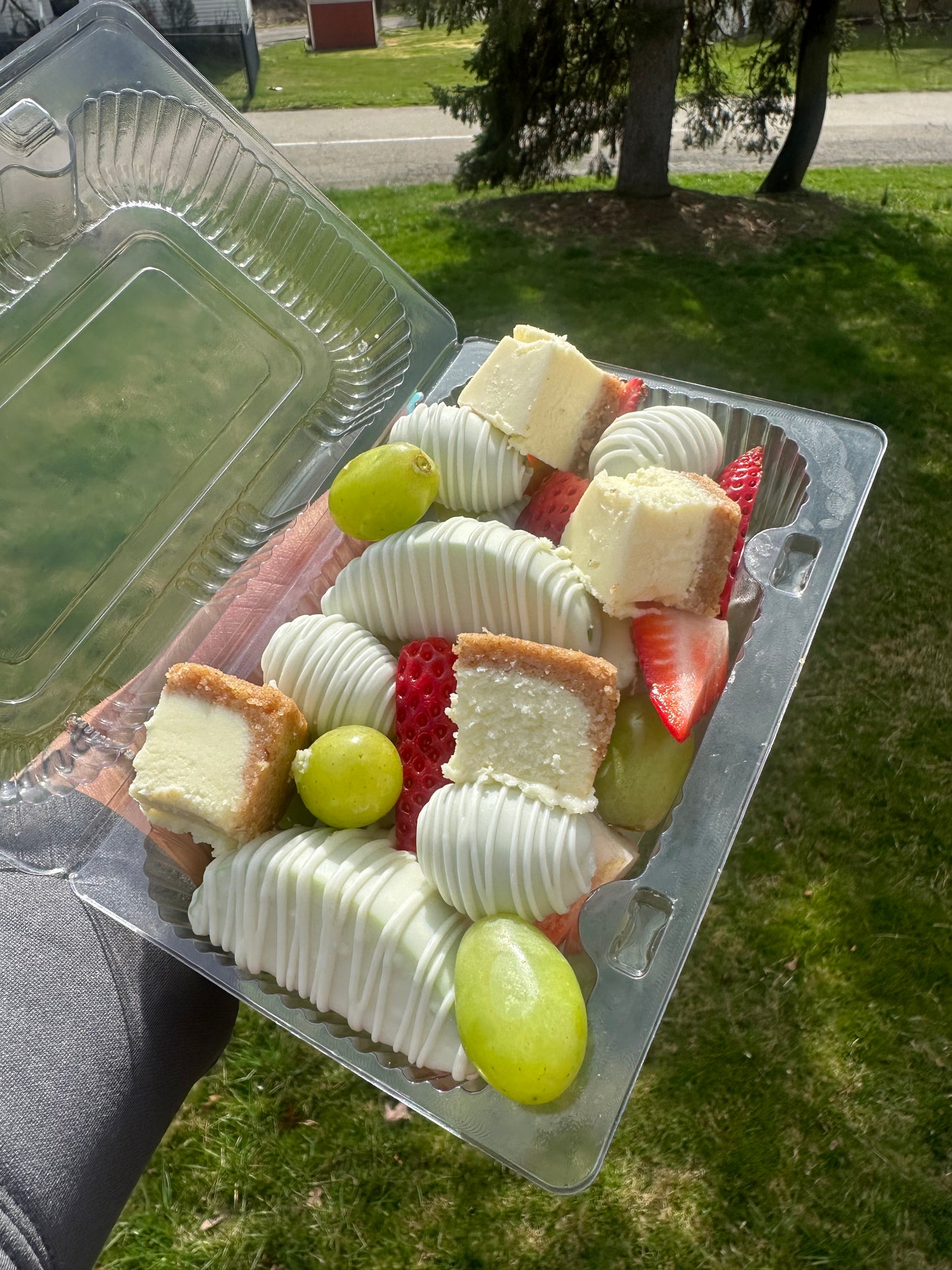 Small Cheesecake Salad